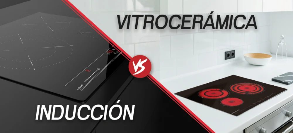 Calentamiento rápido: vitrocerámica vs inducción