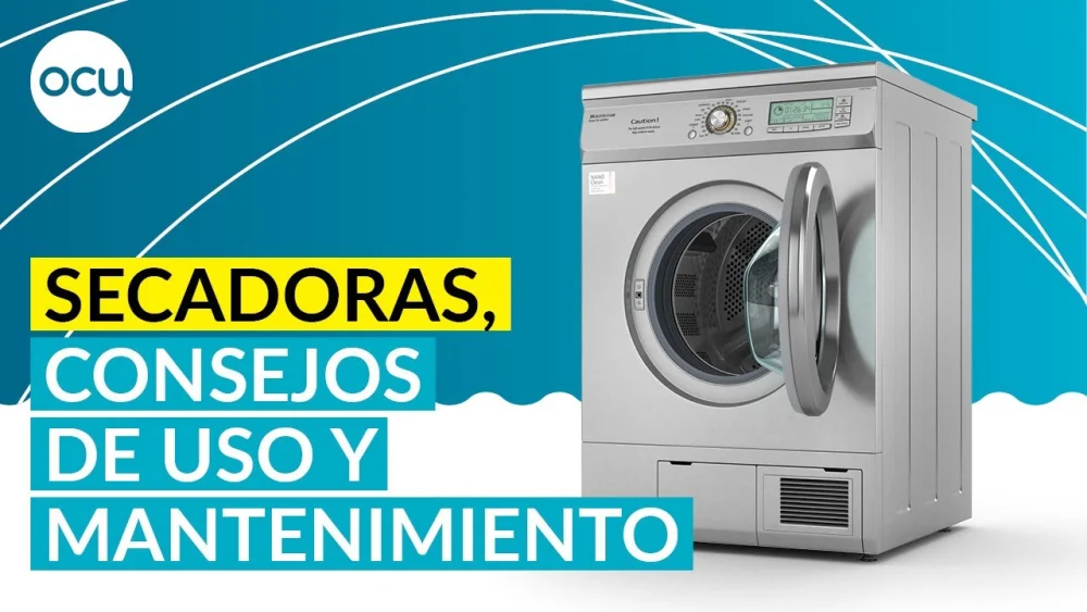 Duración promedio de una secadora de ropa según su vida útil