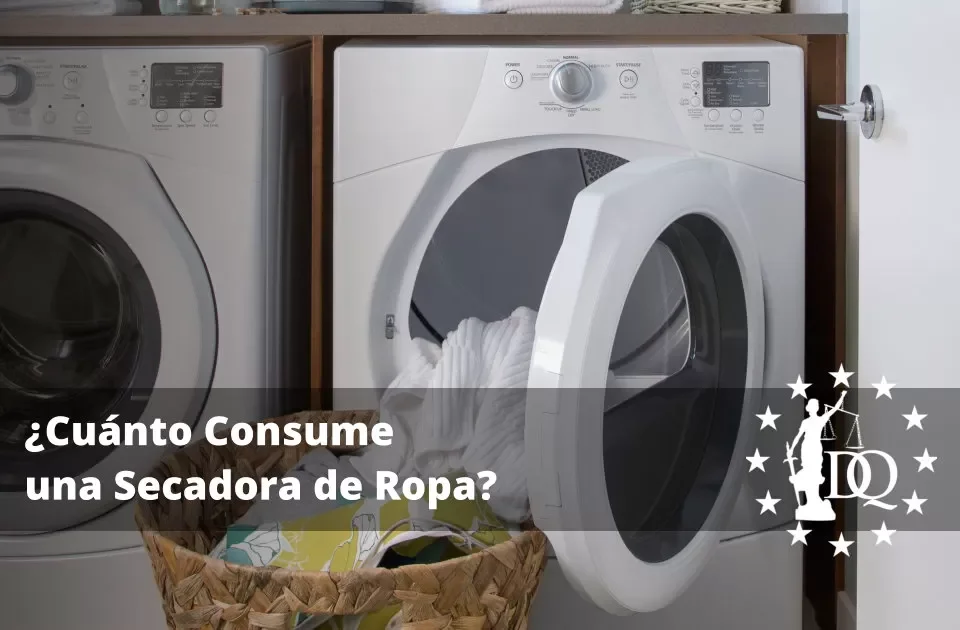 Cuántos kWh consumen las secadoras diariamente