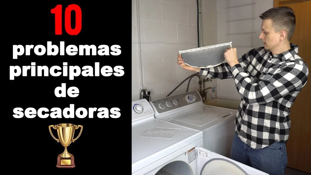 Principales problemas en una secadora de ropa