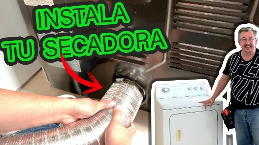 Pasos para instalar una secadora de ropa eléctrica