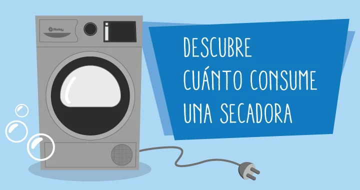 Cuánto gasta una secadora de ropa y cómo reducir el consumo