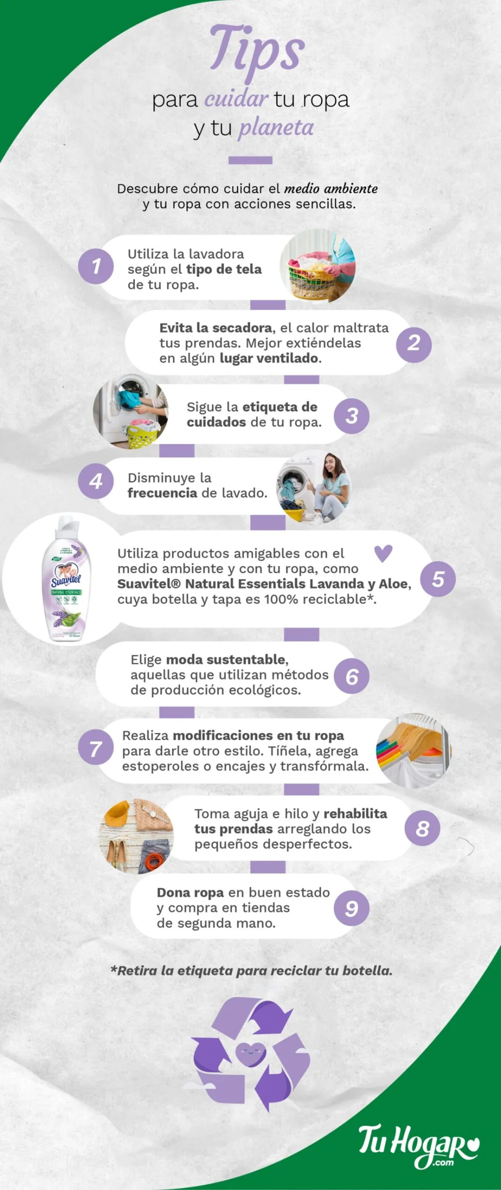 No poner en secadora: consejos para el cuidado de tu ropa