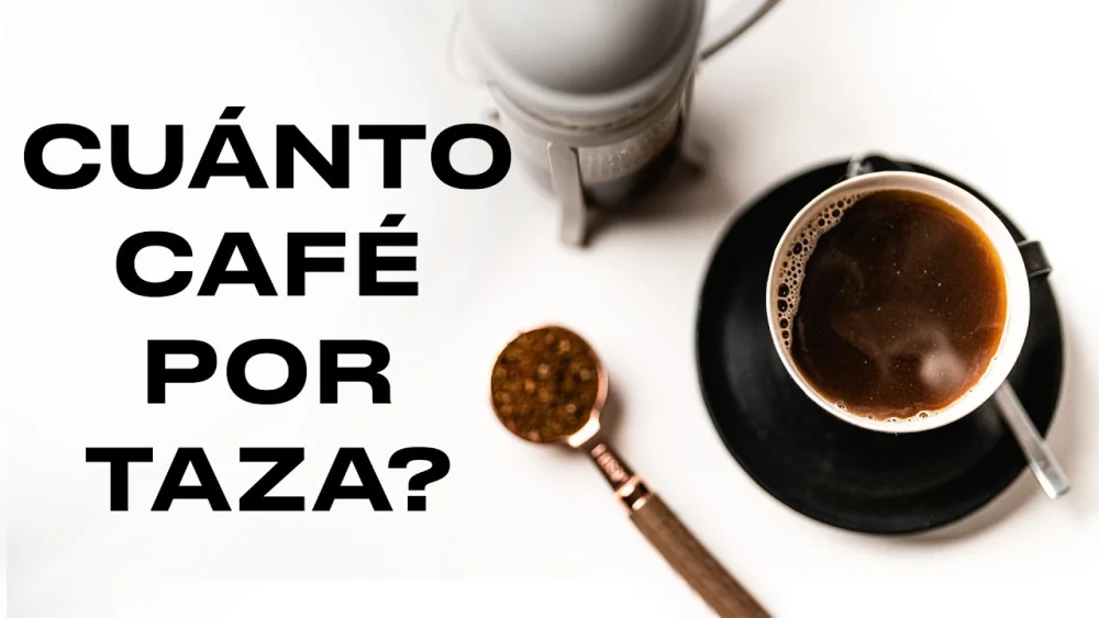 La cantidad ideal de cucharadas de café para un termo