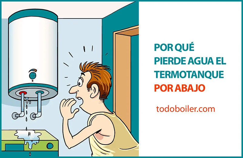 Posibles causas y soluciones de fugas de agua en termotanques por la parte superior