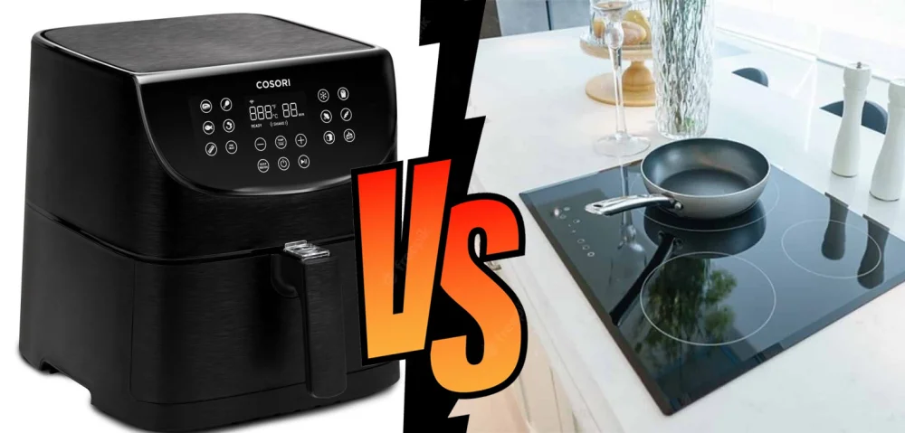 Freidora de aire vs vitrocerámica: ¿cuál consume más?