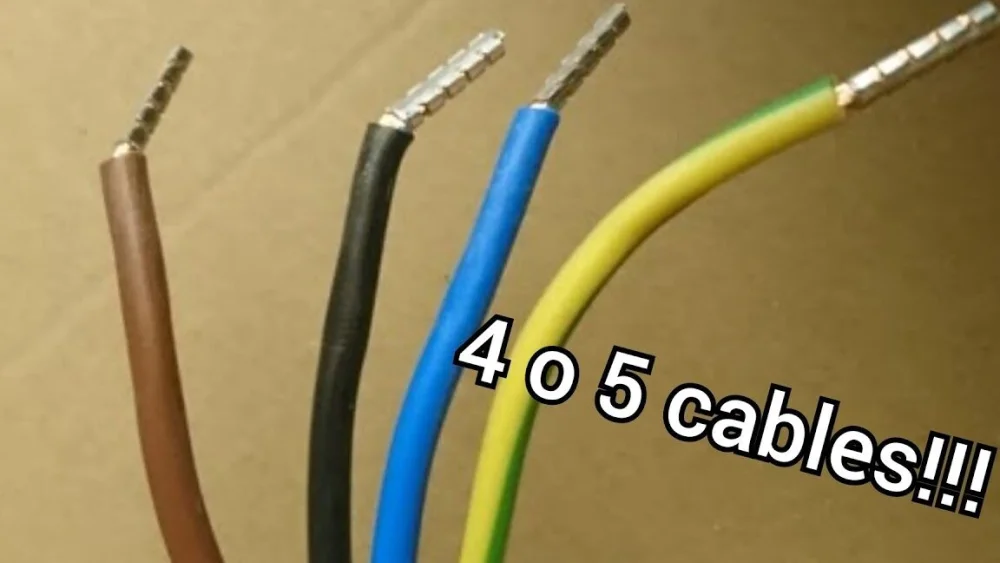 Cantidad de cables necesarios para una vitrocerámica