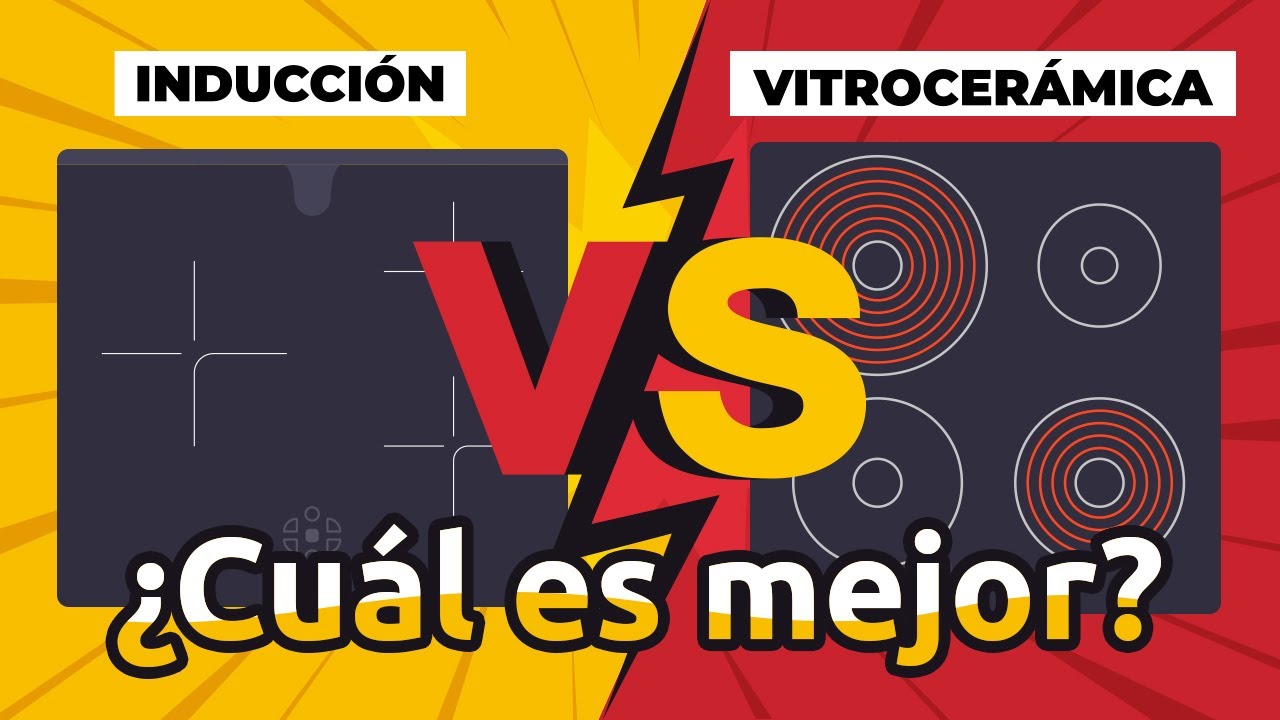 Comparativa de velocidad: vitrocerámica vs. inducción