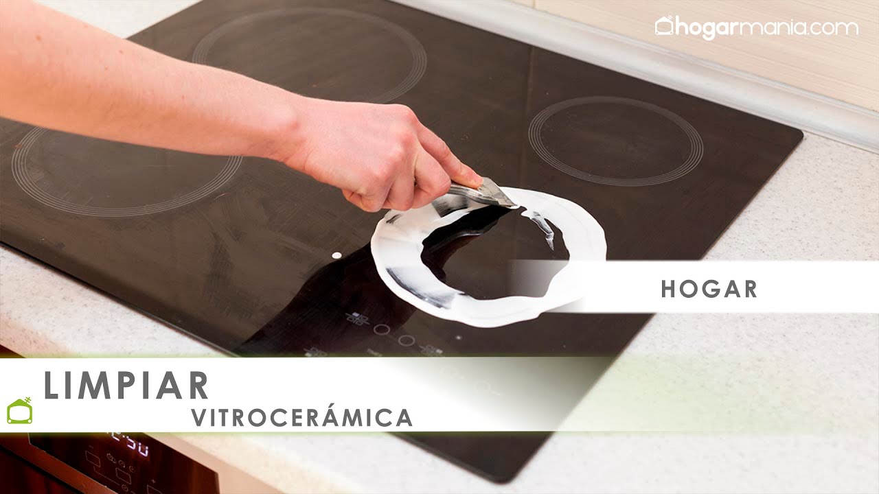 Consejos para limpiar la vitrocerámica con eficacia