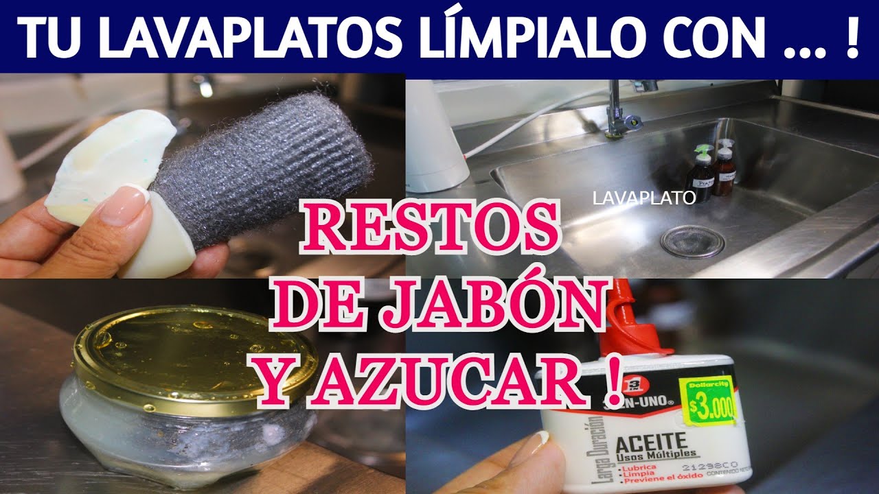 Consejos para que tu lavaplatos brille como nuevo