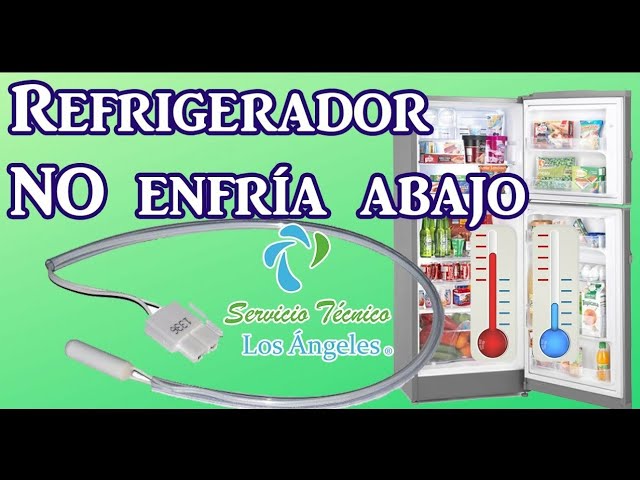 Nevera que enfría arriba pero no abajo: causas y soluciones