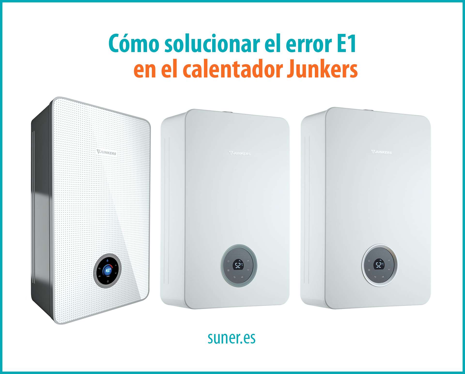 Significado de E1 en un calentador: todo lo que necesitas saber