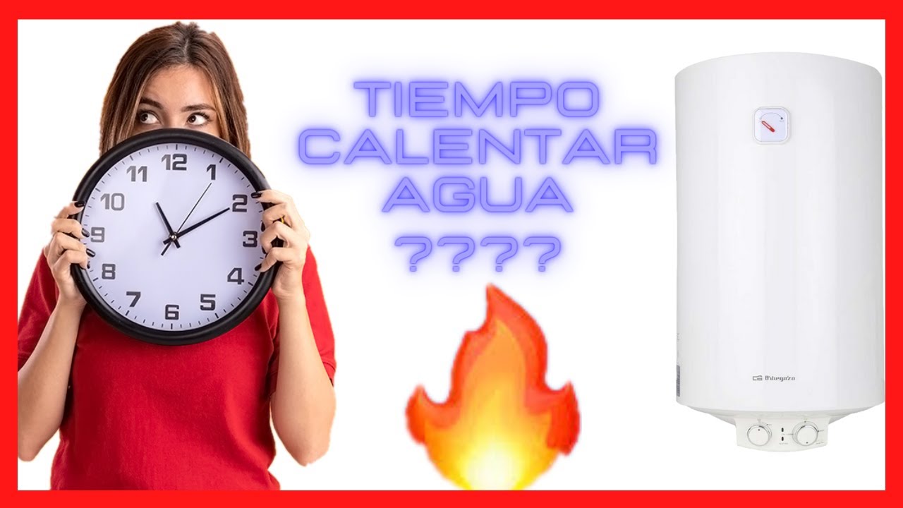 Tiempo estimado para cambiar un calentador eléctrico